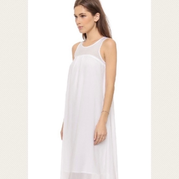 NWT Madewell Summer White Semi-Sheer Maxi Sundress, XS - Picture 1 of 7
